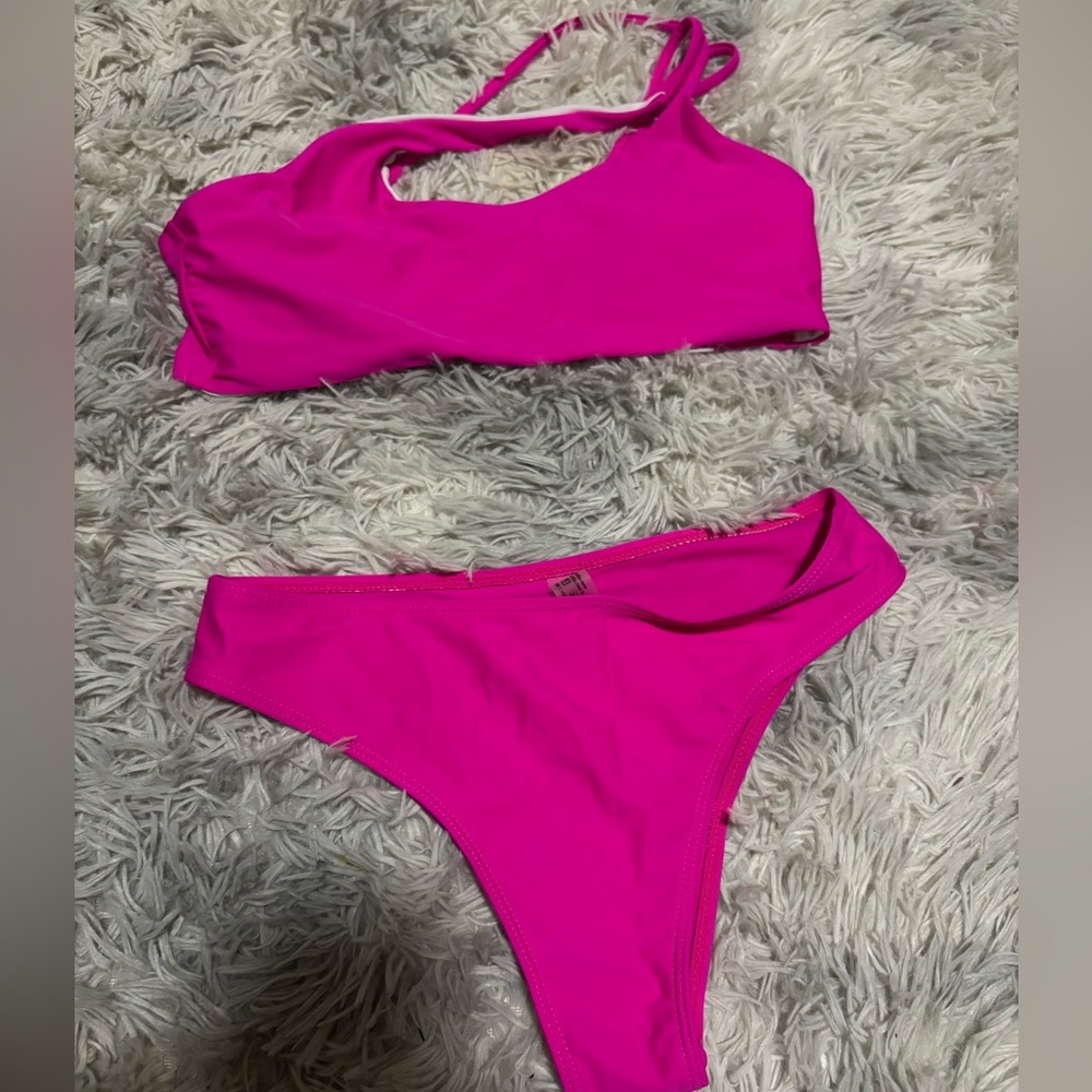 Bright Pink Bikini Set